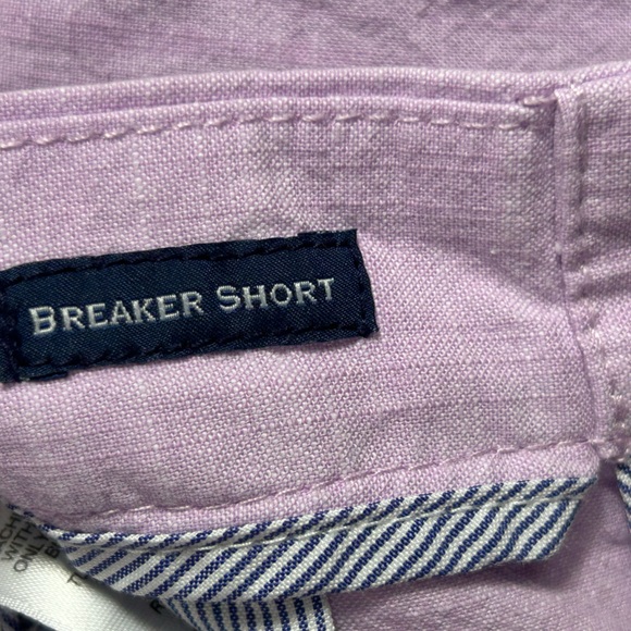 Vineyard Vines Men's Lavender Cotton BlendFlat Front Chino Shorts 34" Waist - Picture 6 of 7